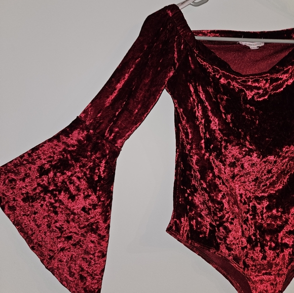 Rolla Coster Red Velvet Body Suit - Picture 2 of 7